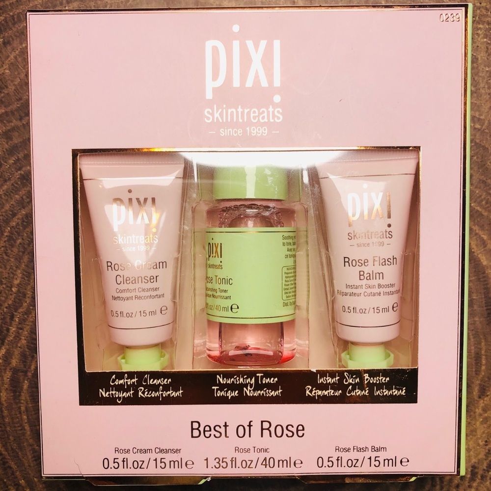 👛 2/$20 Pixi Skintreats Best Of Rose Cream Kit